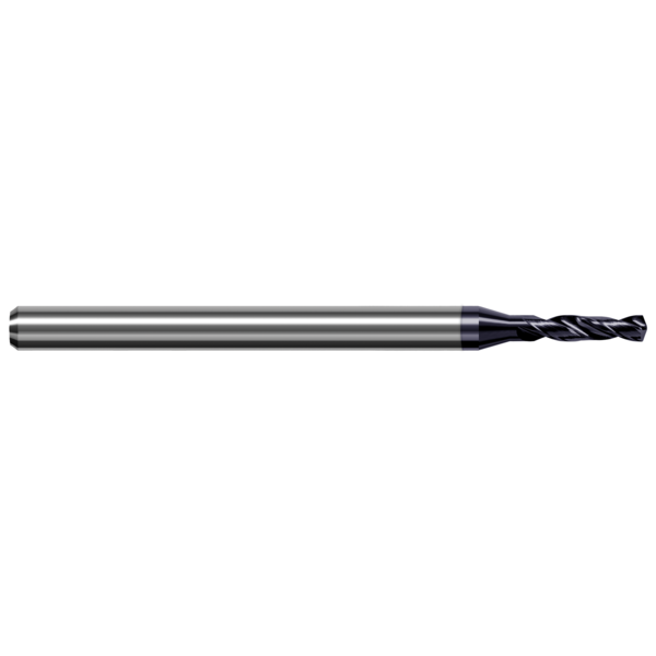 Harvey Tool High Performance Drill for Prehardened Steels, 0.793 mm DHE0312-C3